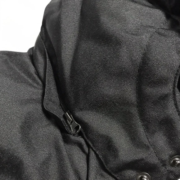 Nautica Little Boys Full Zip Snorkel Jacket Size 5 Black Gray Water Resistant - Picture 7 of 11